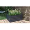 Vyvýšený záhon G21 Daisy 120x90x52cm Anthracite
