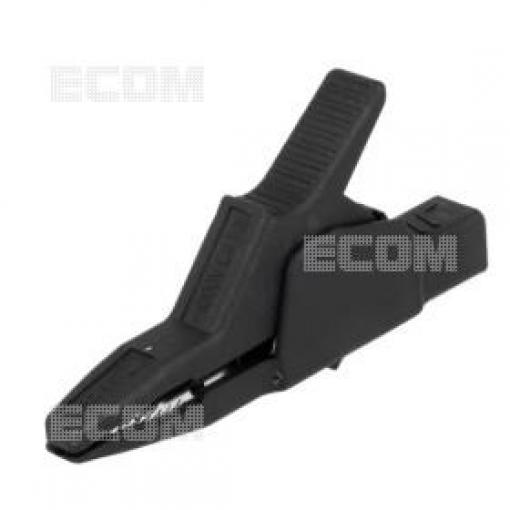 Krokosvorka izolovaná AK 2 B 2540 SW na banánek 4 mm, 1000 V AC/DC