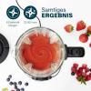 Princess Blender Solid Pro stolní mixér 1400 W nerezová ocel, černá