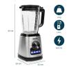 Princess Blender Solid Pro stolní mixér 1400 W nerezová ocel, černá