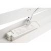 Deko Light 342221 LED Panel transparent, eckig, 50 W, 3000/4000 K, Weiß závěsné světlo, třída E (A - G), LED, pevně vestavěné LED, 53 W, Dopravní bílá (RAL