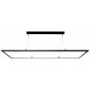 Deko Light 342219 LED Panel transparent, eckig, 50 W, 3000/4000 K, Schwarz závěsné světlo, třída E (A - G), LED, pevně vestavěné LED, 53 W, sytá černá (RAL
