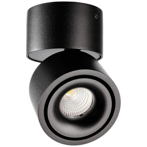Deko Light Uni II Mini Stropní svítidlo pevně vestavěné LED 8 W Energetická třída (EEK2021): G (A - G) teplá bílá sytá černá (RAL 9005)