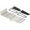 Bopla Alu-Topline ATPH-IP 2385-0200 SET pultové pouzdro (d x š x v) 232.60 x 200 x 86.20 mm hliník, ABS přírodní, černá (RAL 9005) 1 ks