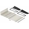 Bopla ALU-Topline ATPH-IP 2385-0250 SET pultové pouzdro (d x š x v) 232.60 x 250 x 86.20 mm hliník, ABS přírodní, černá (RAL 9005) 1 ks