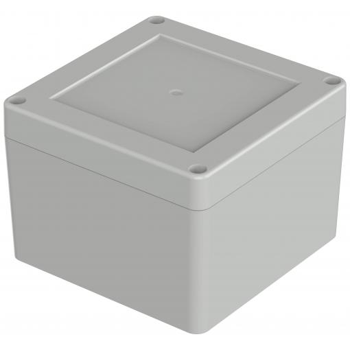 Bopla Euromas X, XT 111108 7035 07511118 elektronická krabice 104.80 x 104.80 x 74.70 ABS šedobílá (RAL 7035) 1 ks