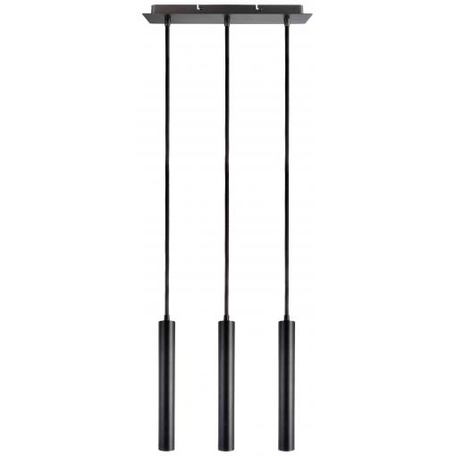 Deko Light Slim závěsné světlo pevně vestavěné LED 15 W LED Energetická třída (EEK2021): E (A - G) sytá černá (RAL 9005)