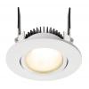 Deko Light 565279 COB-68 LED vestavné svítidlo, třída E (A - G), pevně vestavěné LED, 6 W, Signální bílá (RAL 9003)