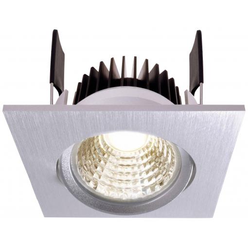 Deko Light 565282 COB-68 LED vestavné svítidlo, třída E (A - G), pevně vestavěné LED, 6 W, stříbrná