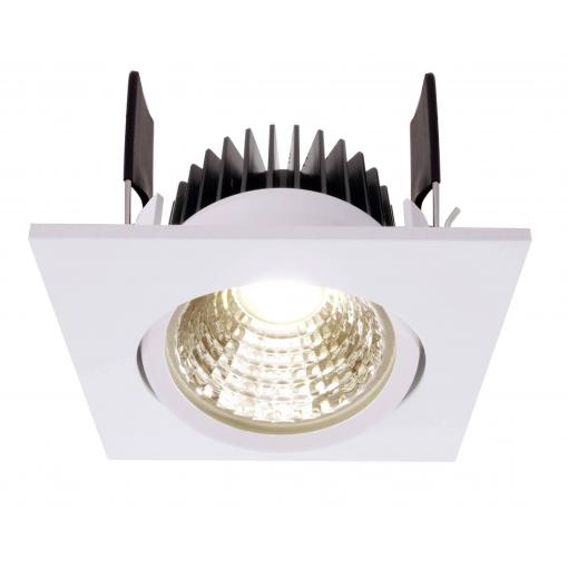 Deko Light 565283 COB-68 LED vestavné svítidlo, třída E (A - G), pevně vestavěné LED, 6 W, Signální bílá (RAL 9003)