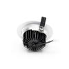 Deko Light 565309 COB-68 LED vestavné svítidlo, třída G (A - G), pevně vestavěné LED, 12 W, stříbrná