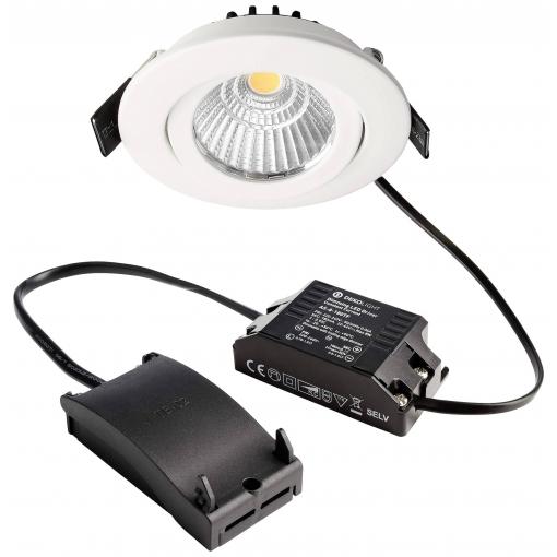 Deko Light 565355 Dione LED vestavné svítidlo, třída F (A - G), LED, pevně vestavěné LED, 8.50 W, bílá