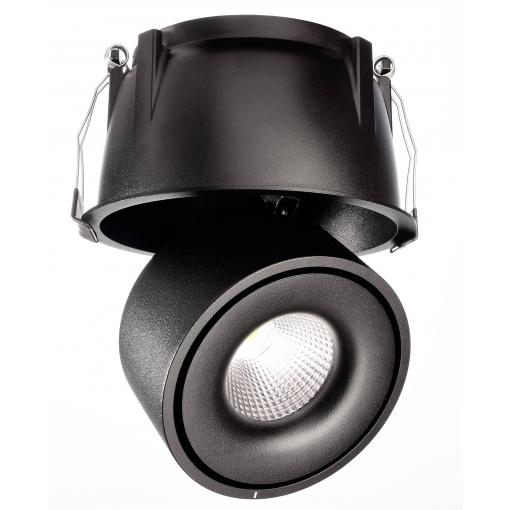 Deko Light 565351 Uni II Max LED vestavné svítidlo, třída G (A - G), pevně vestavěné LED, 24 W, černá