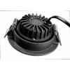 Deko Light 565357 Dione LED vestavné svítidlo, třída F (A - G), LED, pevně vestavěné LED, 8.50 W, černá