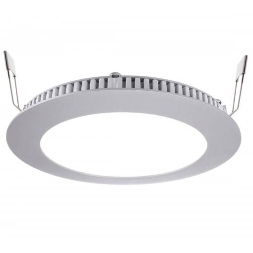 Deko Light 565085 LED Panel 8 LED vestavné svítidlo, třída G (A - G), pevně vestavěné LED, 7 W, Perleťově světle šedá (RAL 9022)