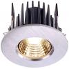 Deko Light 565111 COB 68 LED vestavné svítidlo, třída E (A - G), pevně vestavěné LED, 6.50 W, Perleťově světle šedá (RAL 9022)