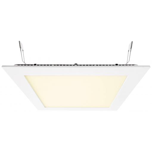 Deko Light 565160 LED Panel Square 20 LED vestavné svítidlo, třída G (A - G), pevně vestavěné LED, 16 W, Signální bílá (RAL 9003)