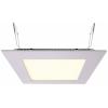 Deko Light 565157 LED Panel Square 15 LED vestavné svítidlo, třída G (A - G), pevně vestavěné LED, 13 W, Perleťově světle šedá (RAL 9022)