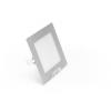 Deko Light 565157 LED Panel Square 15 LED vestavné svítidlo, třída G (A - G), pevně vestavěné LED, 13 W, Perleťově světle šedá (RAL 9022)