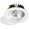 Deko Light 565185 COB 210 LED vestavné svítidlo, třída G (A - G), pevně vestavěné LED, 37 W, Dopravní bílá (RAL 9016)