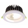 Deko Light 565180 COB 130 LED vestavné svítidlo, třída G (A - G), pevně vestavěné LED, 18.50 W, Dopravní bílá (RAL 9016)