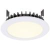 Deko Light 565231 LED Panel Round III 12 LED vestavné svítidlo, třída G (A - G), pevně vestavěné LED, 12.50 W, Dopravní bílá (RAL 9016)