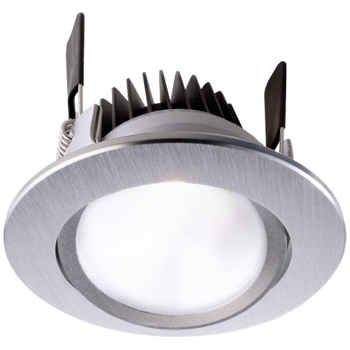 Deko Light 565198 COB 68 CCT LED vestavné svítidlo, třída G (A - G), pevně vestavěné LED, 8 W, stříbrná