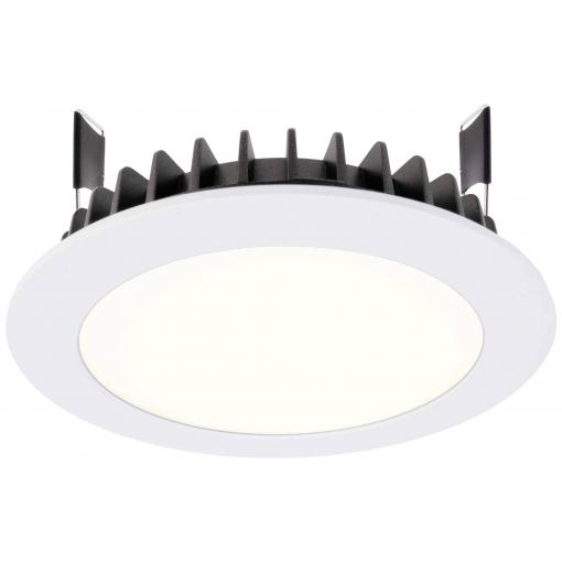 Deko Light 565232 LED Panel Round III 12 LED vestavné svítidlo, třída G (A - G), pevně vestavěné LED, 12.50 W, Dopravní bílá (RAL 9016)