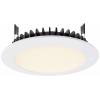 Deko Light 565233 LED Panel Round III 20 LED vestavné svítidlo, třída G (A - G), pevně vestavěné LED, 20 W, Dopravní bílá (RAL 9016)