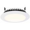 Deko Light 565234 LED Panel Round III 20 LED vestavné svítidlo, třída G (A - G), pevně vestavěné LED, 20 W, Dopravní bílá (RAL 9016)