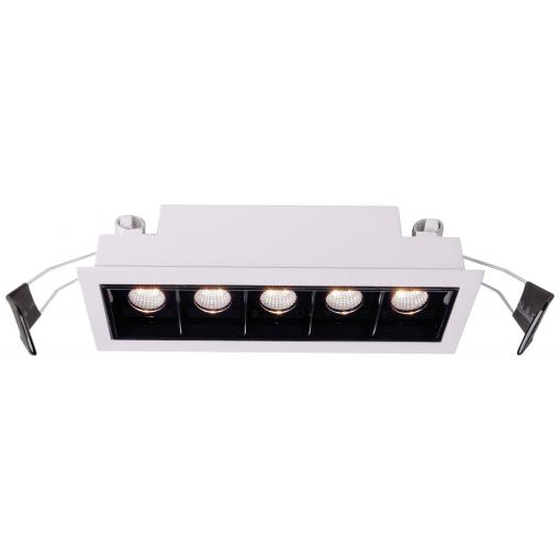 Deko Light 565250 Ceti 5 LED vestavné svítidlo pevně vestavěné LED Energetická třída (EEK2021): G (A - G) 10.50 W bílá