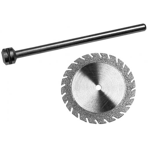 Donau Elektronik 1647 diamantový řezný kotouč Průměr 22 mm kov, sklo, epoxid 1 ks