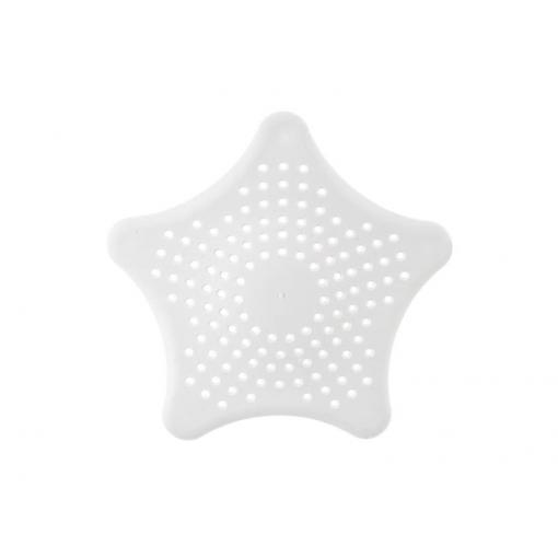 Lapač nečistot do dřezu ORION Star White 16cm