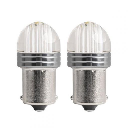 LED žárovka P21W 9SMD, 12 V, 2 W, bílá 6000K (2 ks)
