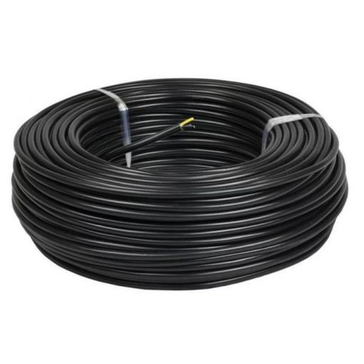 Instalační kabel H05VV-F 3×2,5 mm², 100 m, černý
