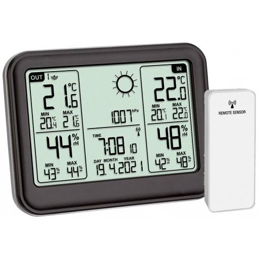 TFA Dostmann MEMO 35.1141.01 digitální bezdrátová meteostanice Předpověď pro 12 až 24 hodin
