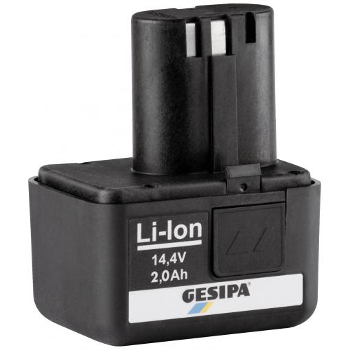 Gesipa 1666440 1666440 náhradní akumulátor pro elektrické nářadí 14.4 V 2 Ah