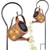 Solární zahradní lampa konev se soumrakovým senzorem, 80cm