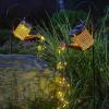 Solární zahradní lampa konev se soumrakovým senzorem, 80cm