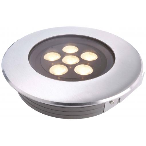 Deko Light Flat I WW 100114 podlahové svítidlo pevně vestavěné LED LED G (A - G) 12.20 W stříbrná
