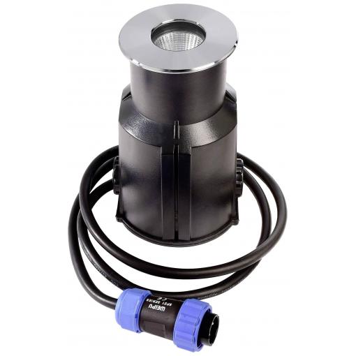Deko Light Easy COB Round III WW 730469 podlahové svítidlo pevně vestavěné LED LED G (A - G) 5.50 W stříbrná