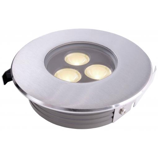 Deko Light Flat II WW 100111 podlahové svítidlo pevně vestavěné LED LED G (A - G) 5.80 W stříbrná