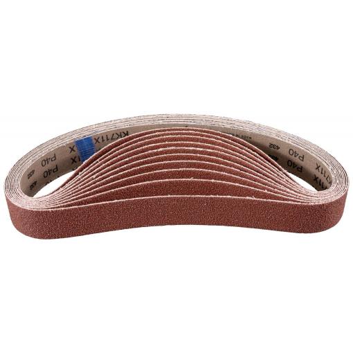 PFERD TOOLS BA 40/820 A 40 45000220 sada brusného pásu Zrnitost 40 (d x š) 820 mm x 40 mm 10 ks
