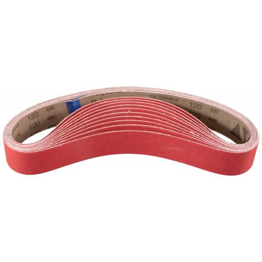 PFERD TOOLS BA 40/820 CO-COOL 120 45000219 sada brusného pásu Zrnitost 120 (d x š) 820 mm x 40 mm 10 ks