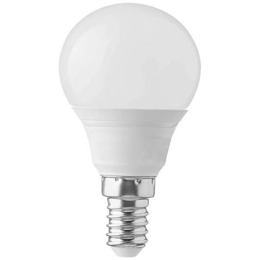 V-TAC 2142501 LED Energetická třída (EEK2021) F (A - G) E14 kulatý tvar 4.50 W = 40 W teplá bílá (Ø x v) 35 mm x 100 mm 1 ks