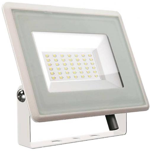 V-TAC VT-4934-W 6748 venkovní LED reflektor Energetická třída (EEK2021): F (A - G) 30.00 W Barvy světla (LED svítidlo): studená bílá
