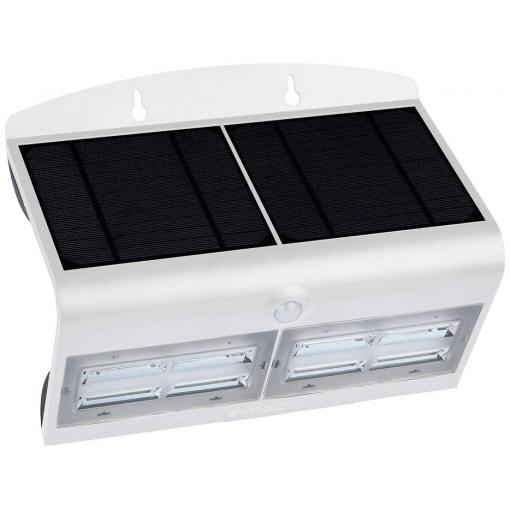 V-TAC 8278 VT-767-7-W solární nástěnná lampa LED LED 7.00 W bílá, černá