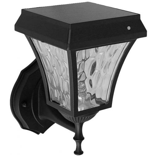 V-TAC 2889 VT-982-S solární nástěnná lampa LED LED 2 W černá (matná)
