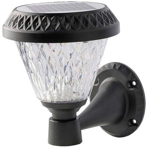 V-TAC 93575 VT-969 solární nástěnná lampa LED LED 0.8 W Just Black