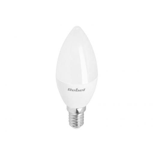 Žárovka LED E14 7W bílá přírodní REBEL ZAR0554
